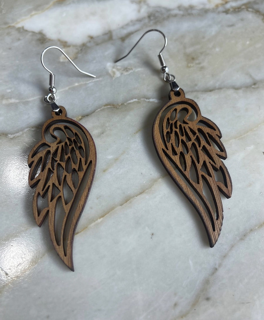 Miniature : Boucles d'oreilles "Ailes d'Anges"