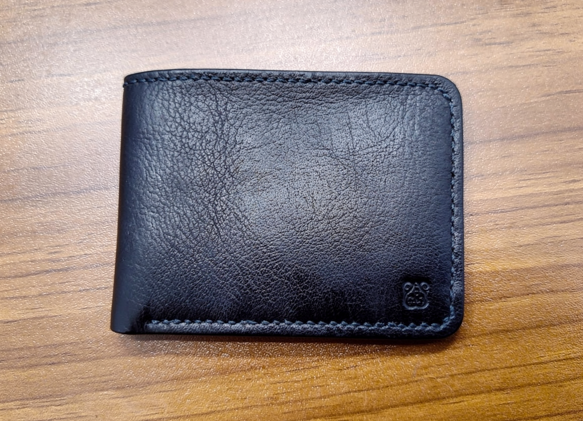 portefeuille cuir noir