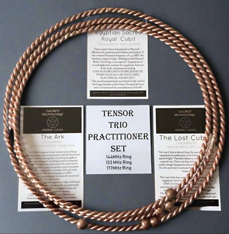 Tensor Rings Trio Practitioner Set