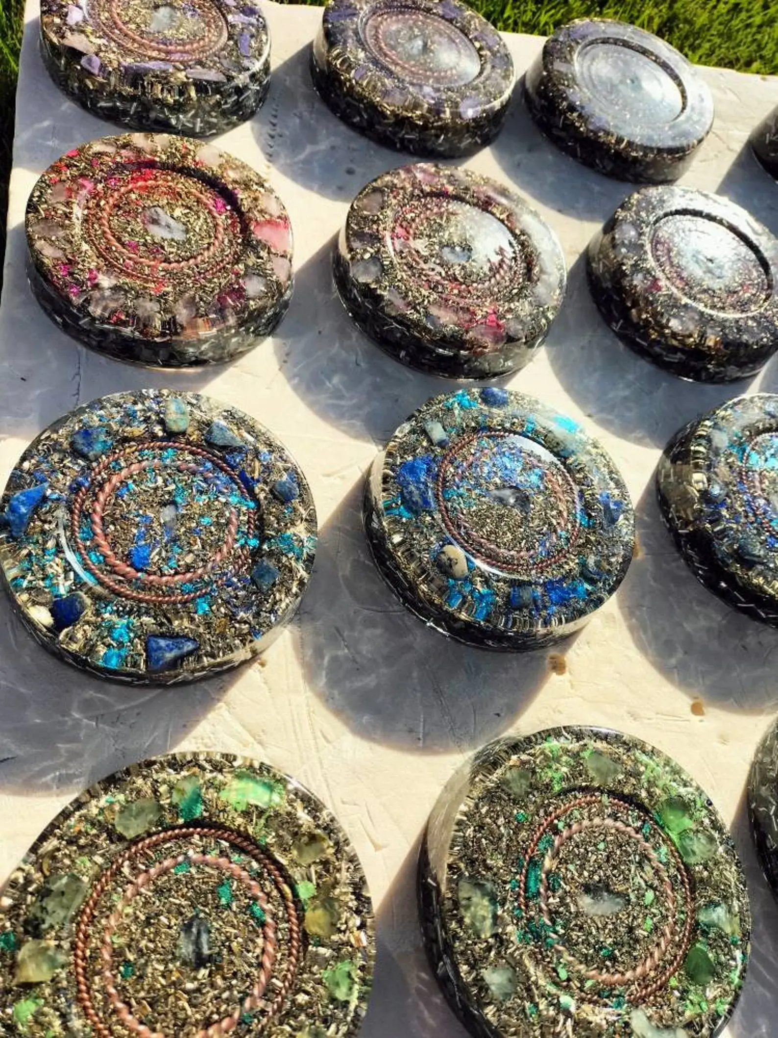 Water Energizer Coaster – Orgone Generator