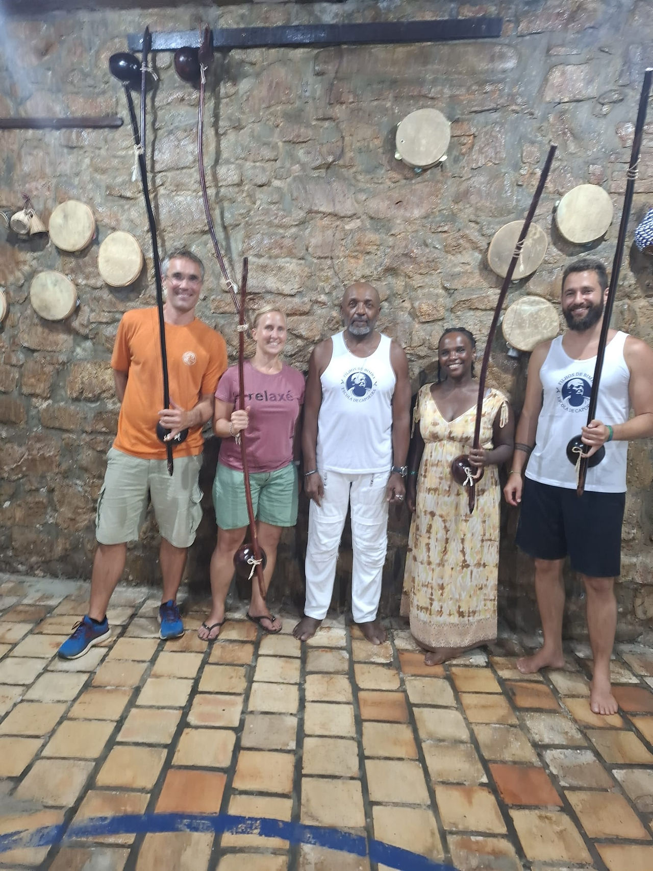 Berimbau Stunde mit Mestre Nenel