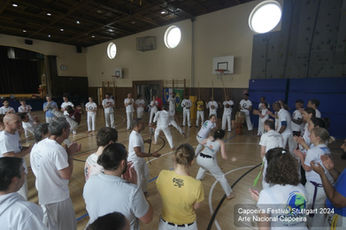 Capoeira-Workshop im August 2024, Arte Nacional Capoeira