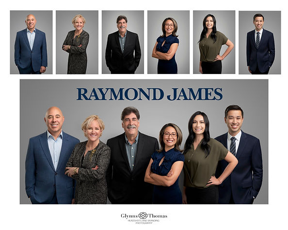 Roseville Financial Firm Group Portrait