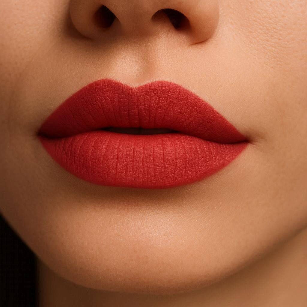 Light Crimson | Vitamin E Matte Liquid Lipstick | Moisturizing | Long-Lasting