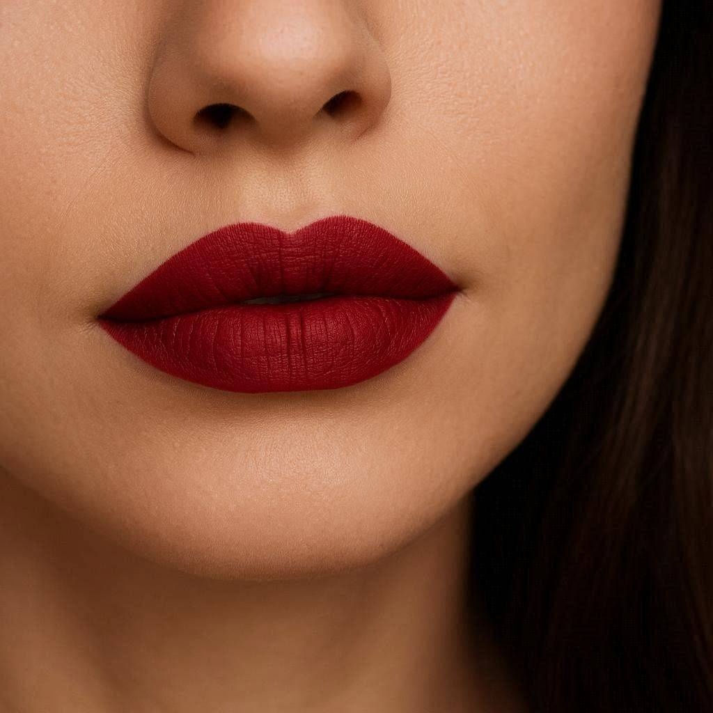 Classic Crimson Pro Matte Liquid Lipstick 12 Hours Long-Lasting Smudge Free