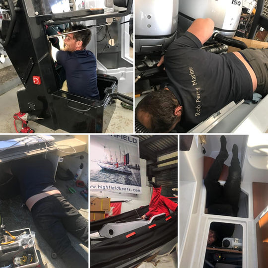 Outboard servicing and repair 