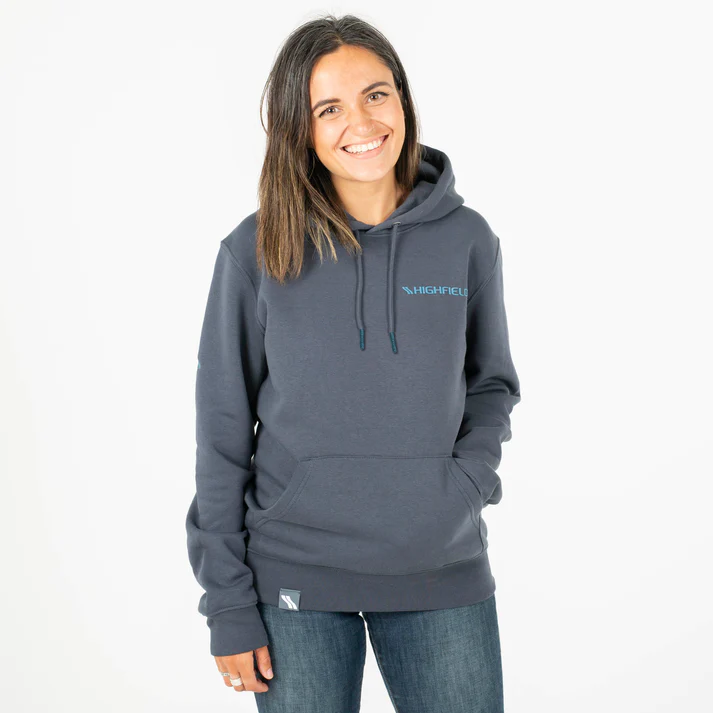 Highfield Blue Unisex Hoodie For Sale At Rob Perry Marine