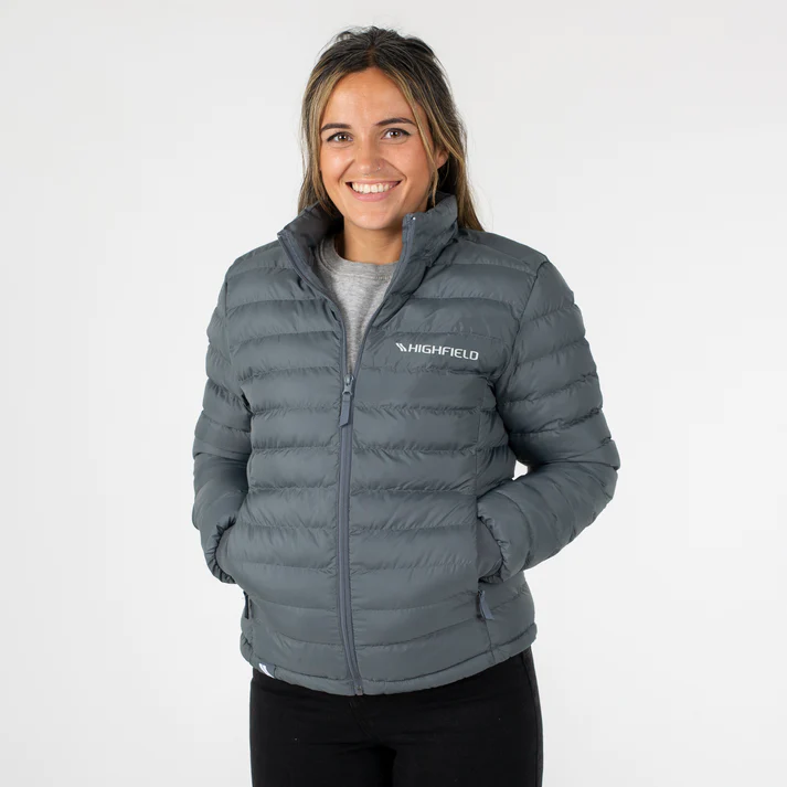 Highfield Boats Womens Voyager Jacket Grey, For Sale At Rob Perry Marine