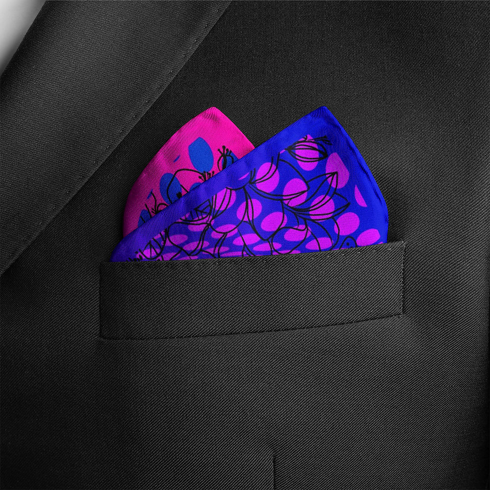 Thumbnail: Hibiscus - Pocket Square