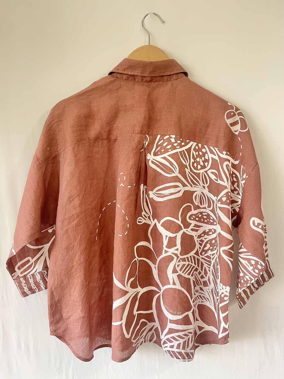 Thumbnail: Bee-Garden - Oversized Linen Top