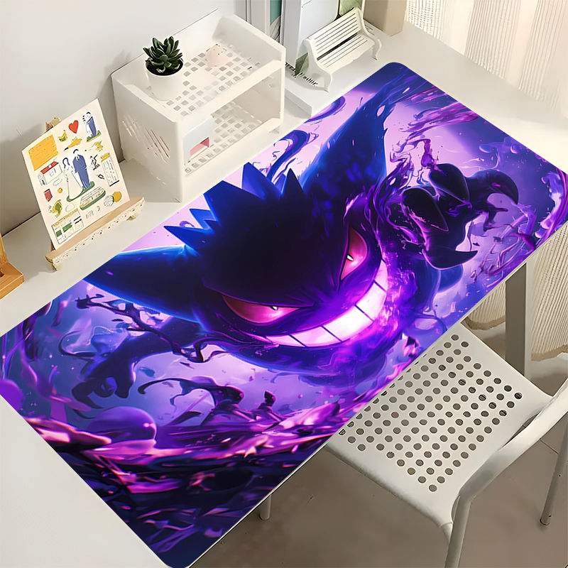 Thumbnail: Gaming Mouse Pad Kawaii Mousepad Gamer Desk Mat Cartoon Pokémon Keyboard Pad 