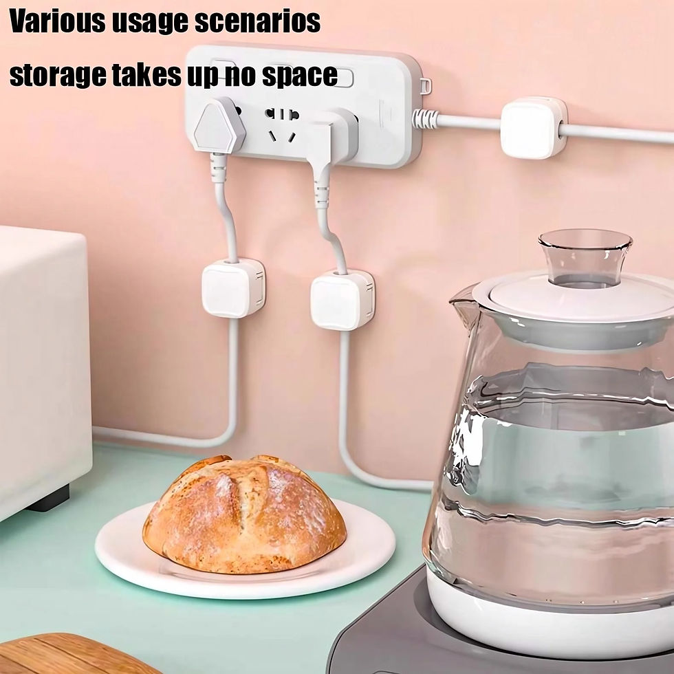 Thumbnail: Magnetic Cable Holder Self Adhesive Cord Clip Smooth Pulling Charging Cable Keep