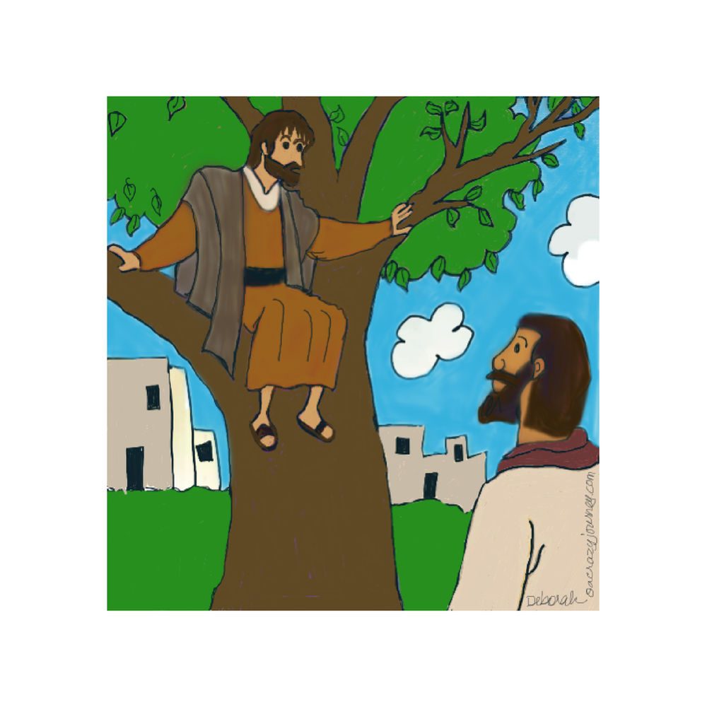 Zacchaeus and Jesus