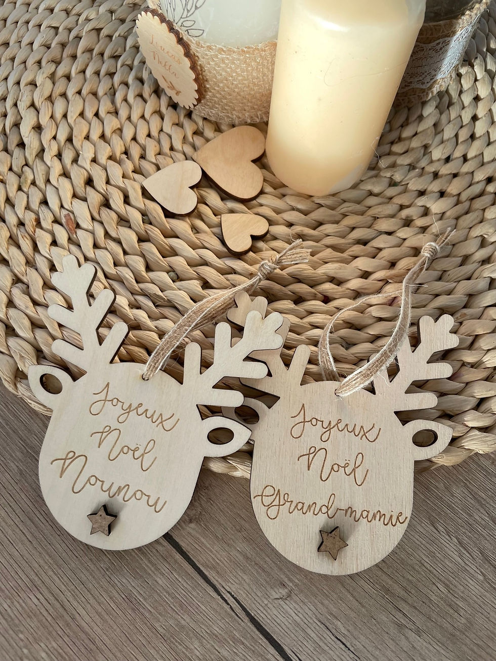 Miniature : Boule de Noël renne