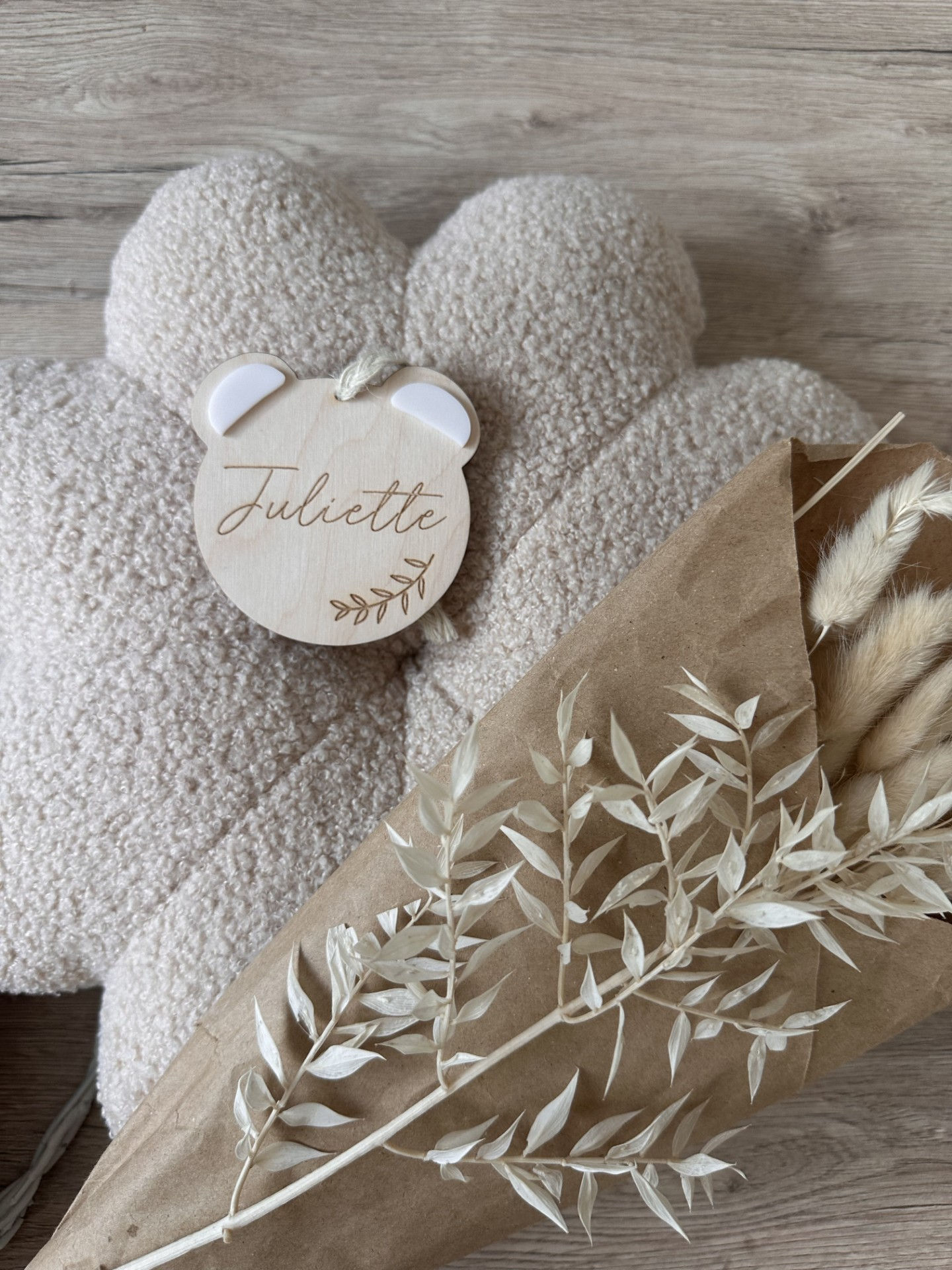 Boule de Noël ourson