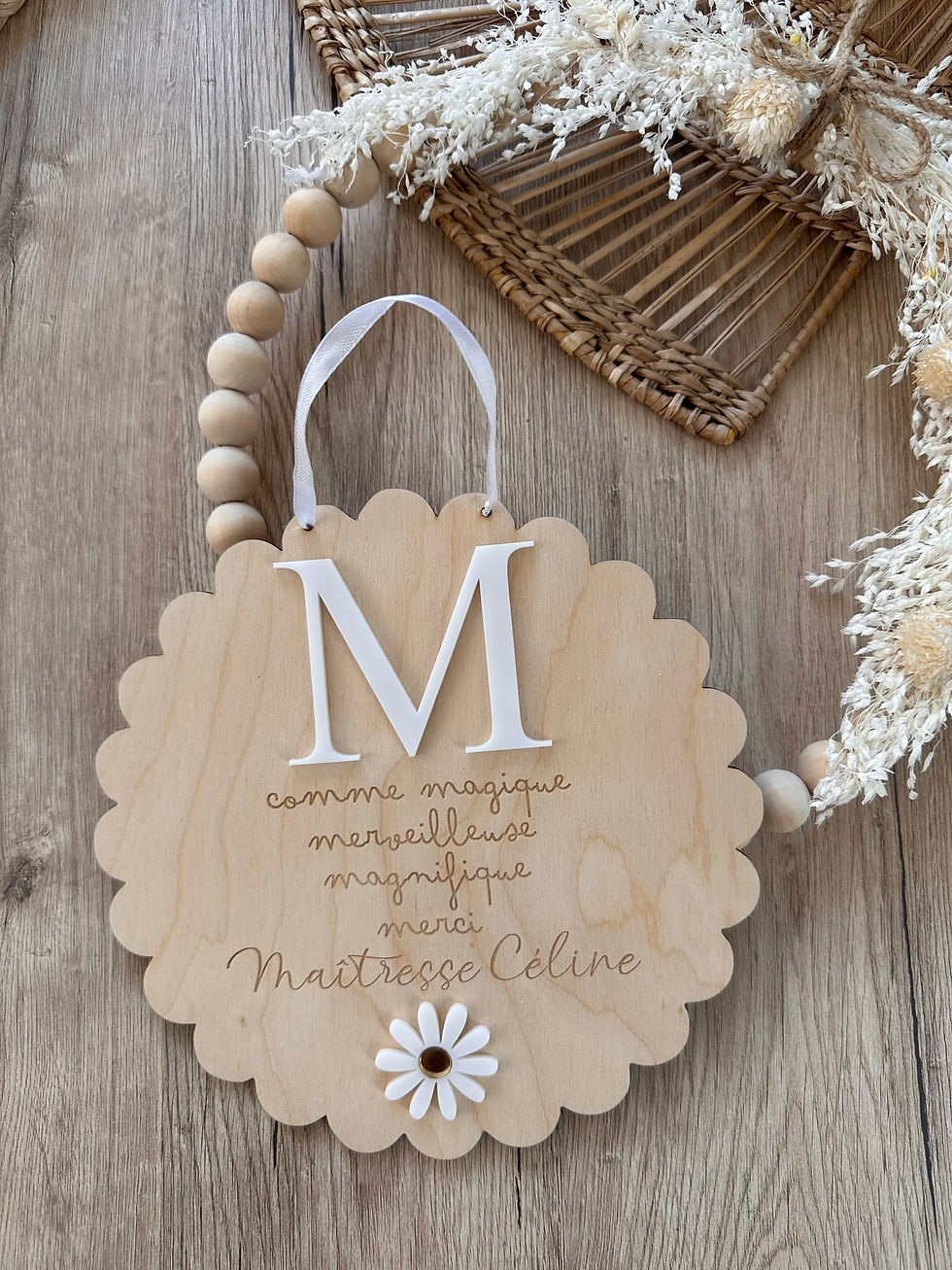 Fanion marguerite maîtresse