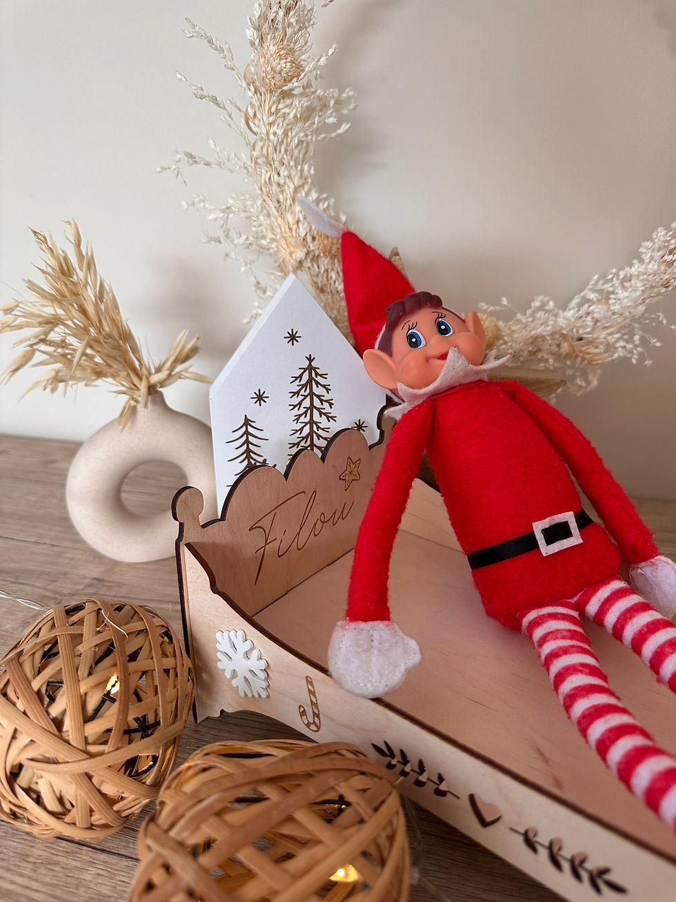 Miniature : Lit du lutin du Père Noël