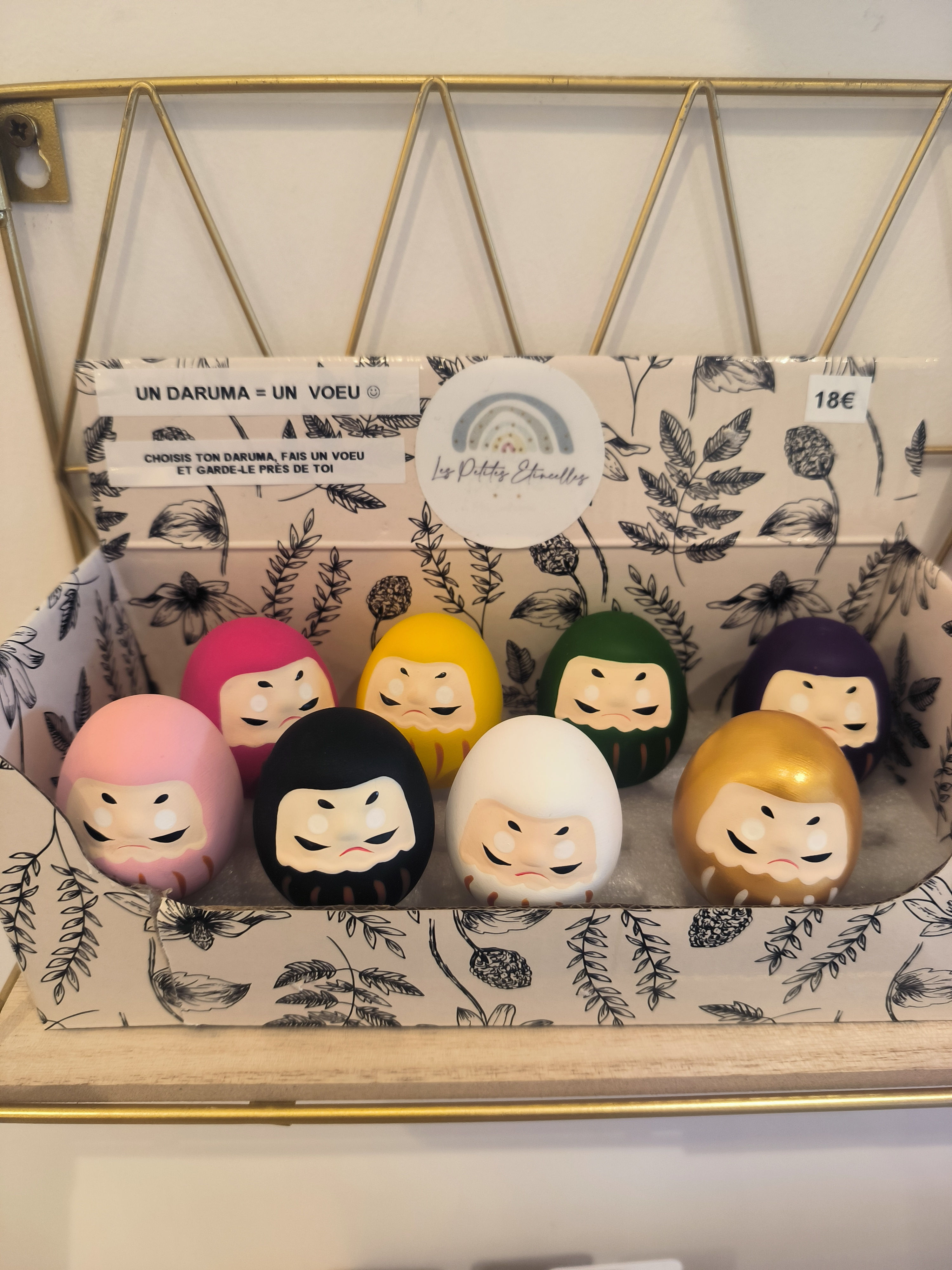 DARUMA  porte-bonheur 