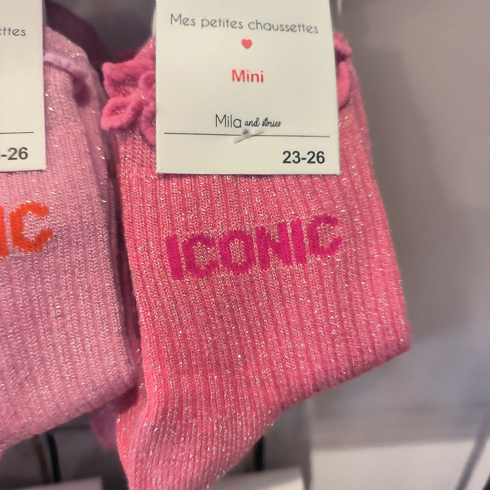 Miniature : KIDS CHAUSSETTES glitter "ICONIC"