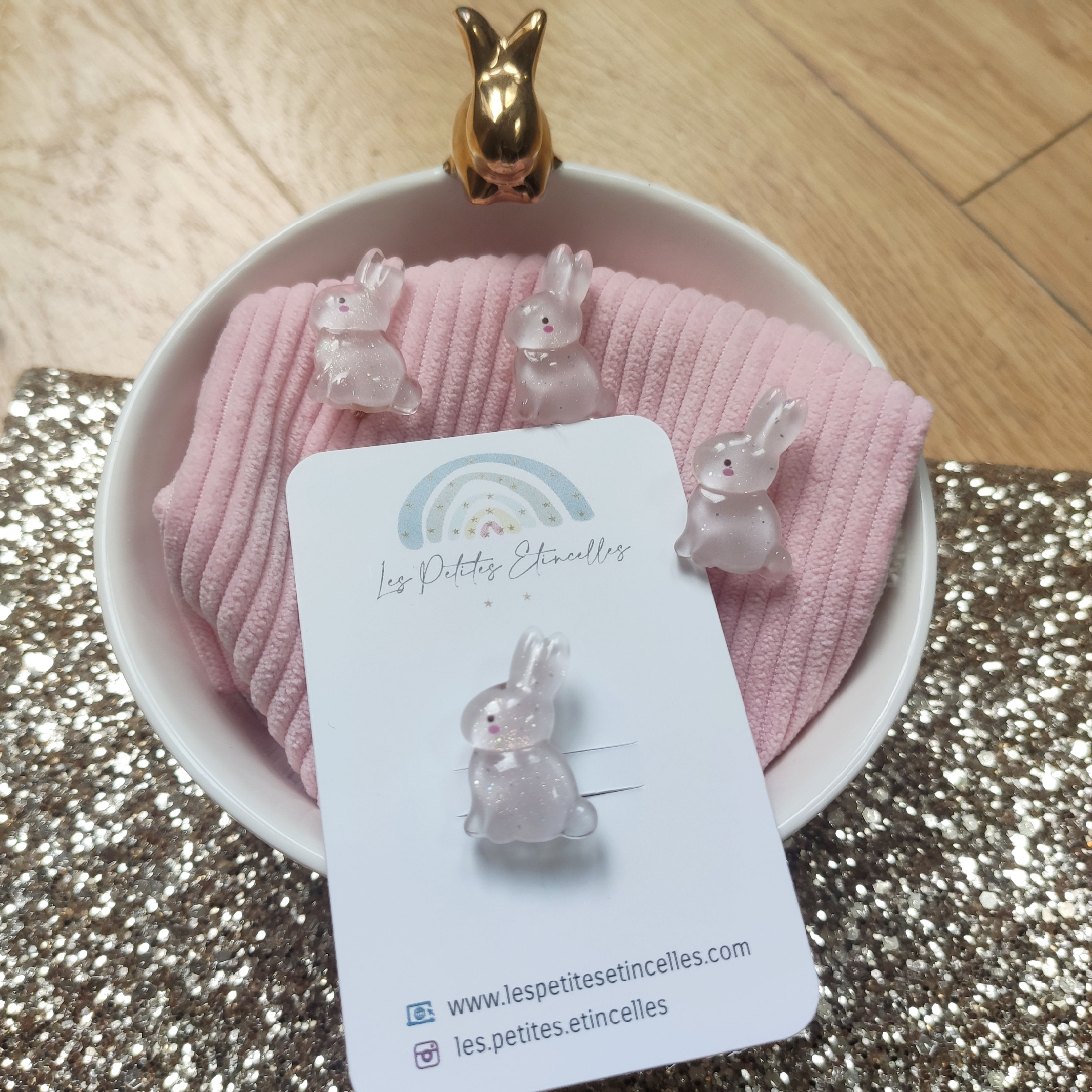 LÉONARD - blanc  irisé