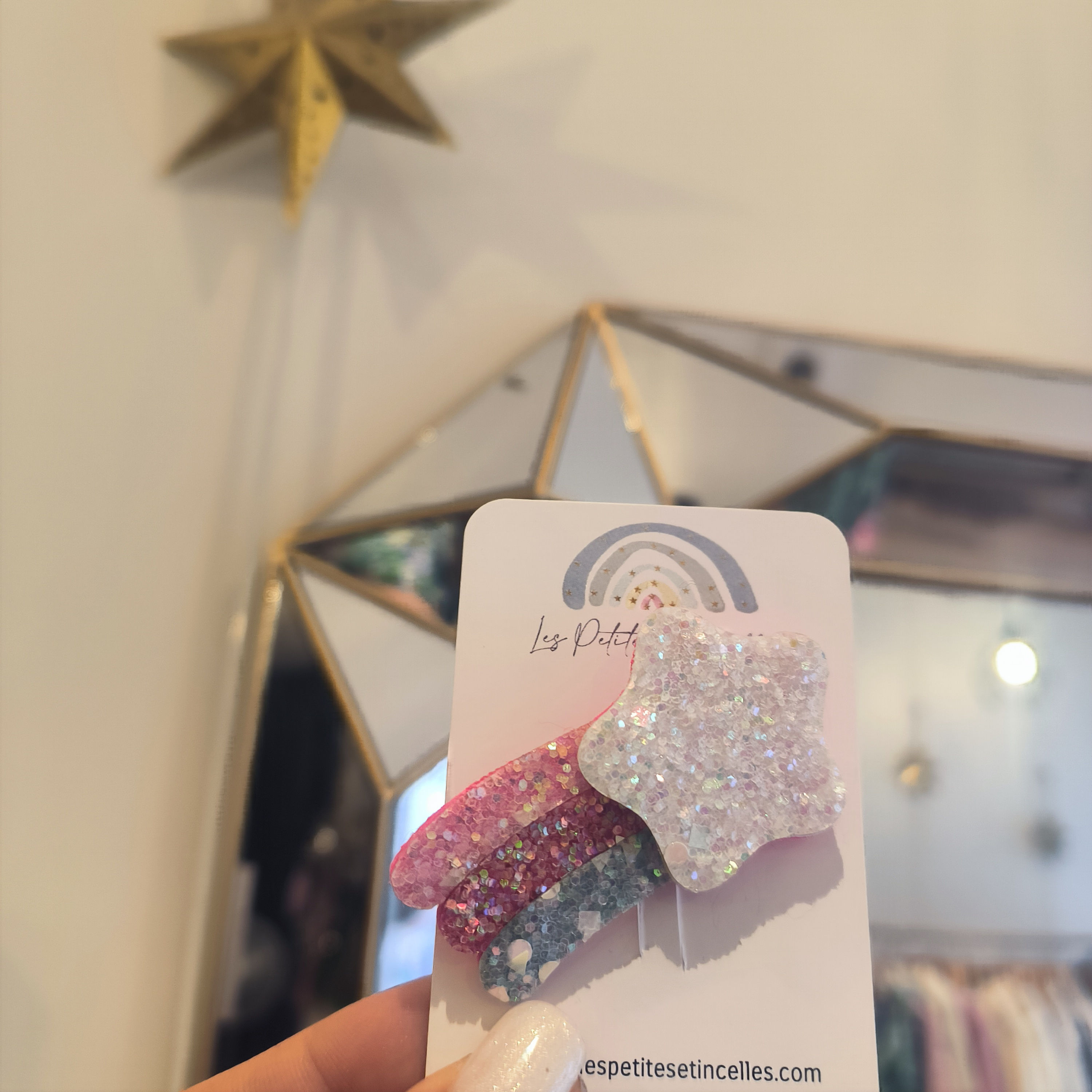 BUNHAY- Rainbow glitter 