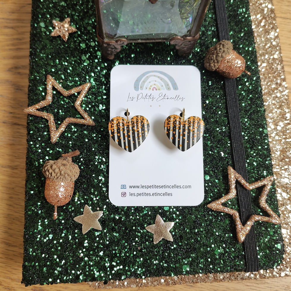 Boucles d'oreilles ELENA- mini format