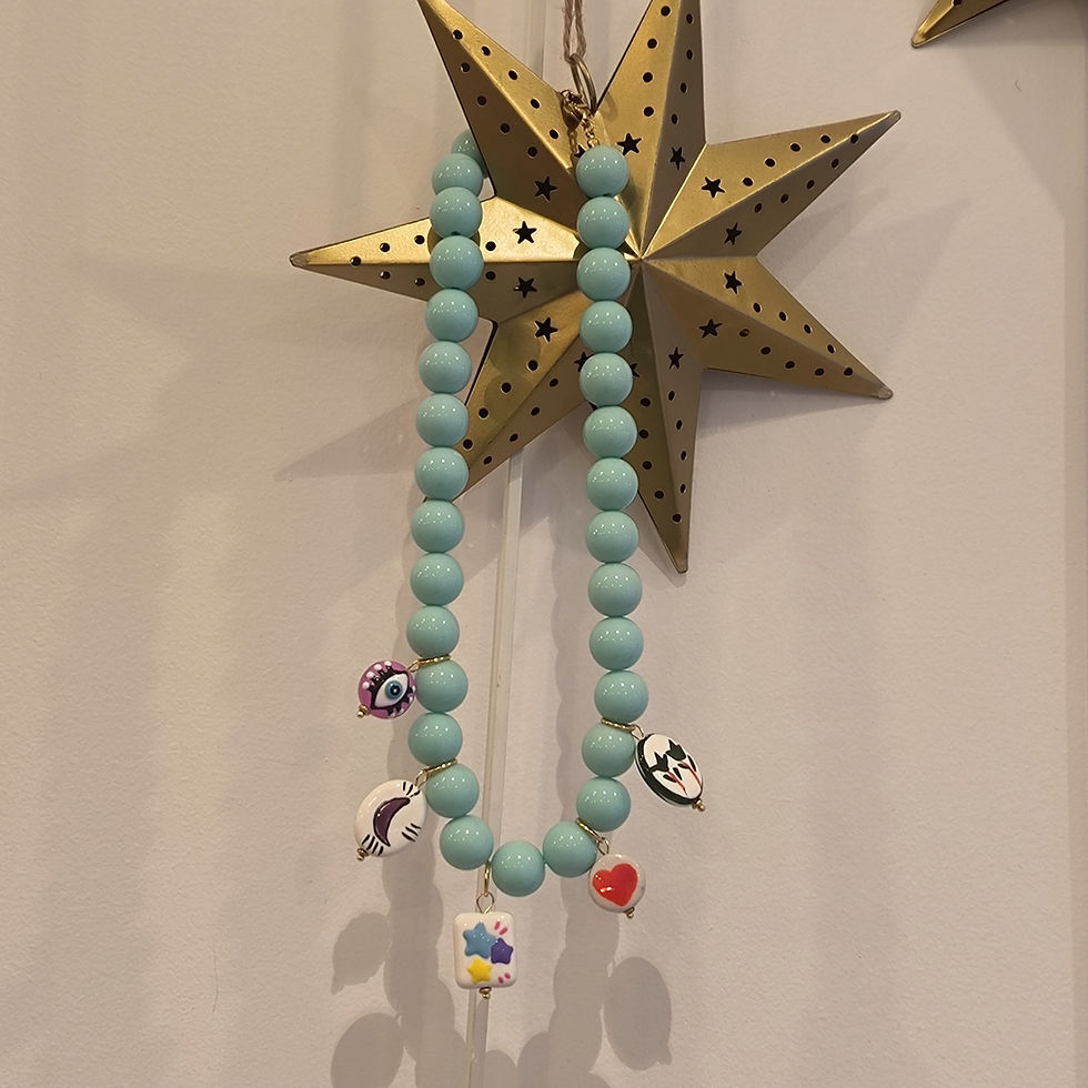 Miniature : SANTA MONICA - Collier breloques 