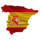 ESPAGNE Carte isolée et drapeau en couleurs 2.jpg
