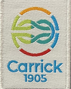 Carrick-1905 Insigne de pointe de foulard .jpg