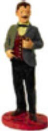 #4112 - Man Smoking Pipe