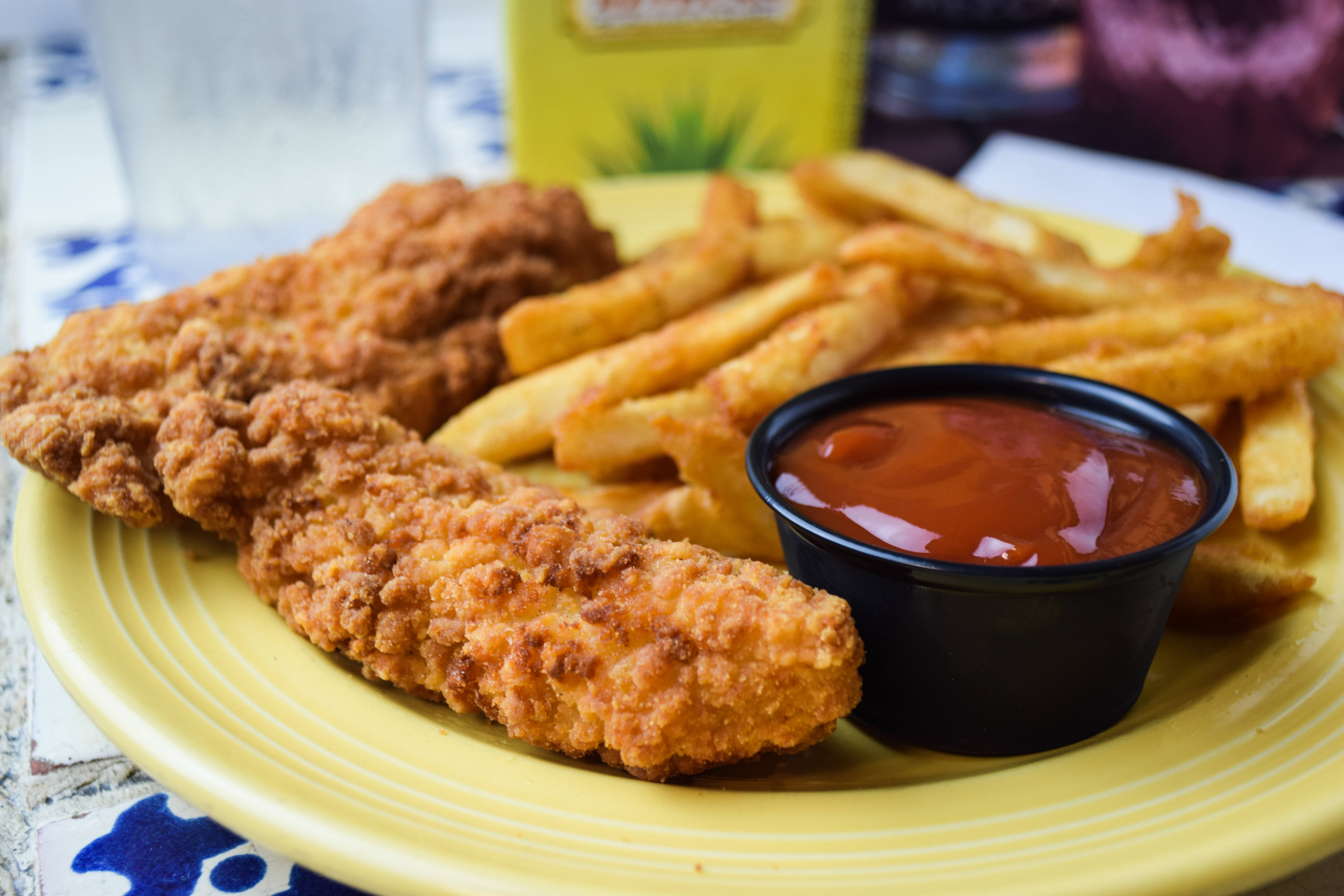 Arranged Food and Objects