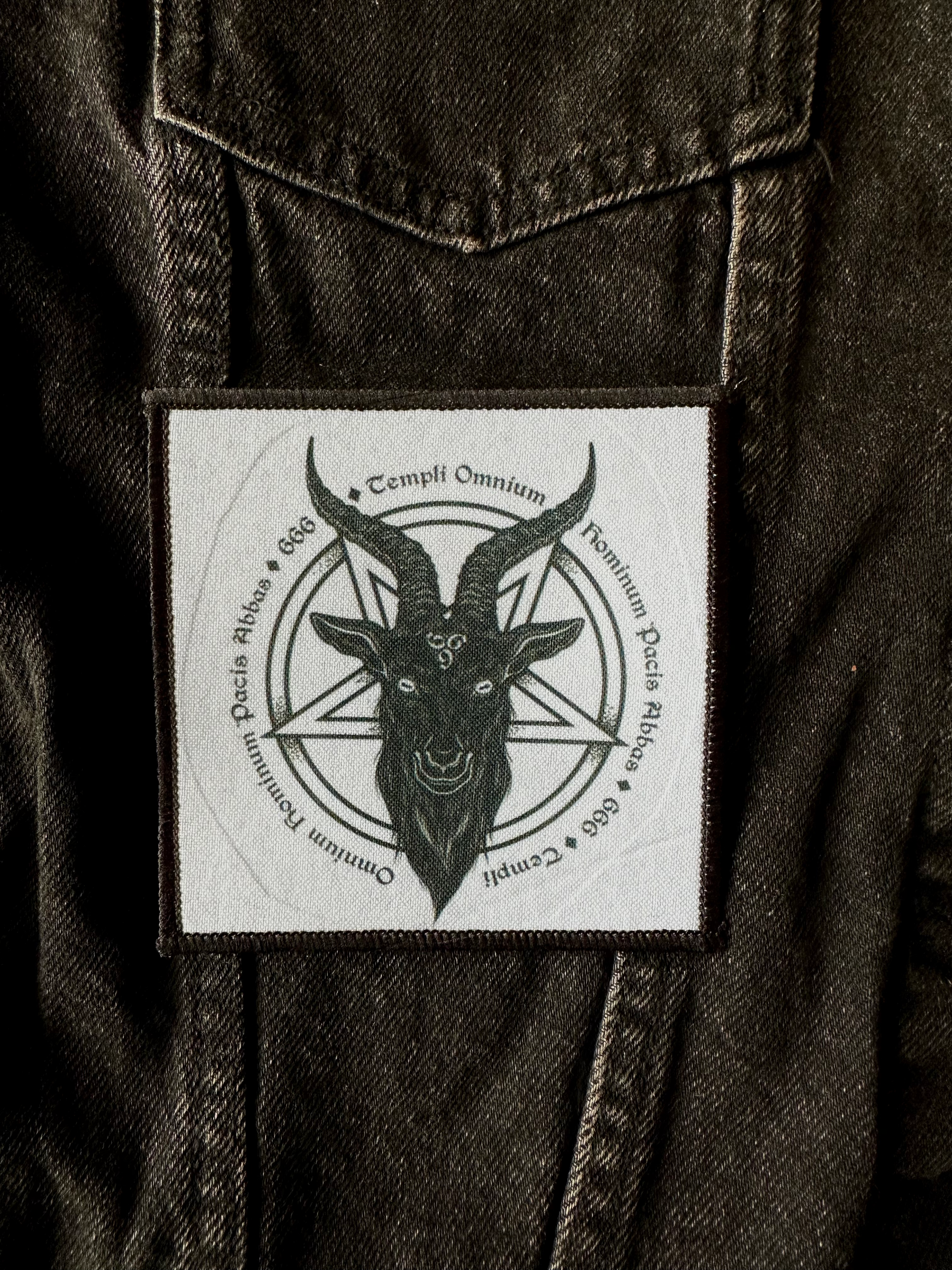 Occult Goat Printed Patch