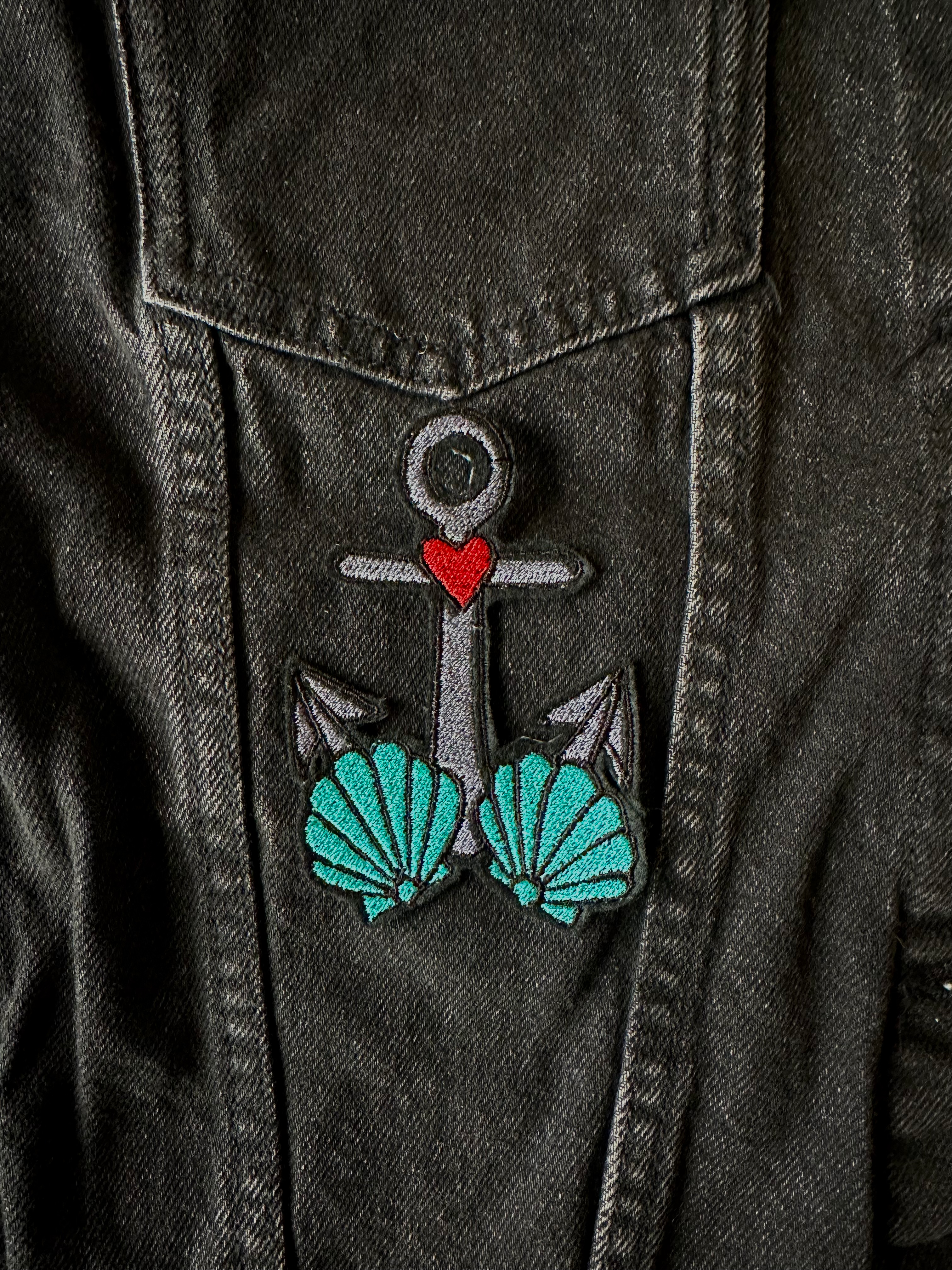 Ships Anchor Embroidered patch