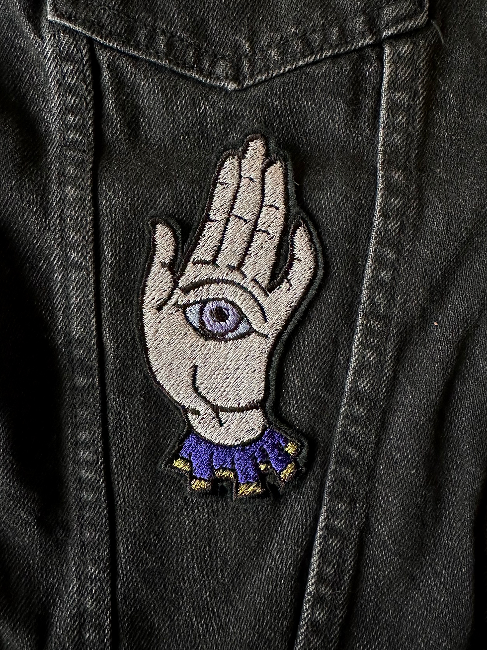 All Seeing Hand Embroidered patch
