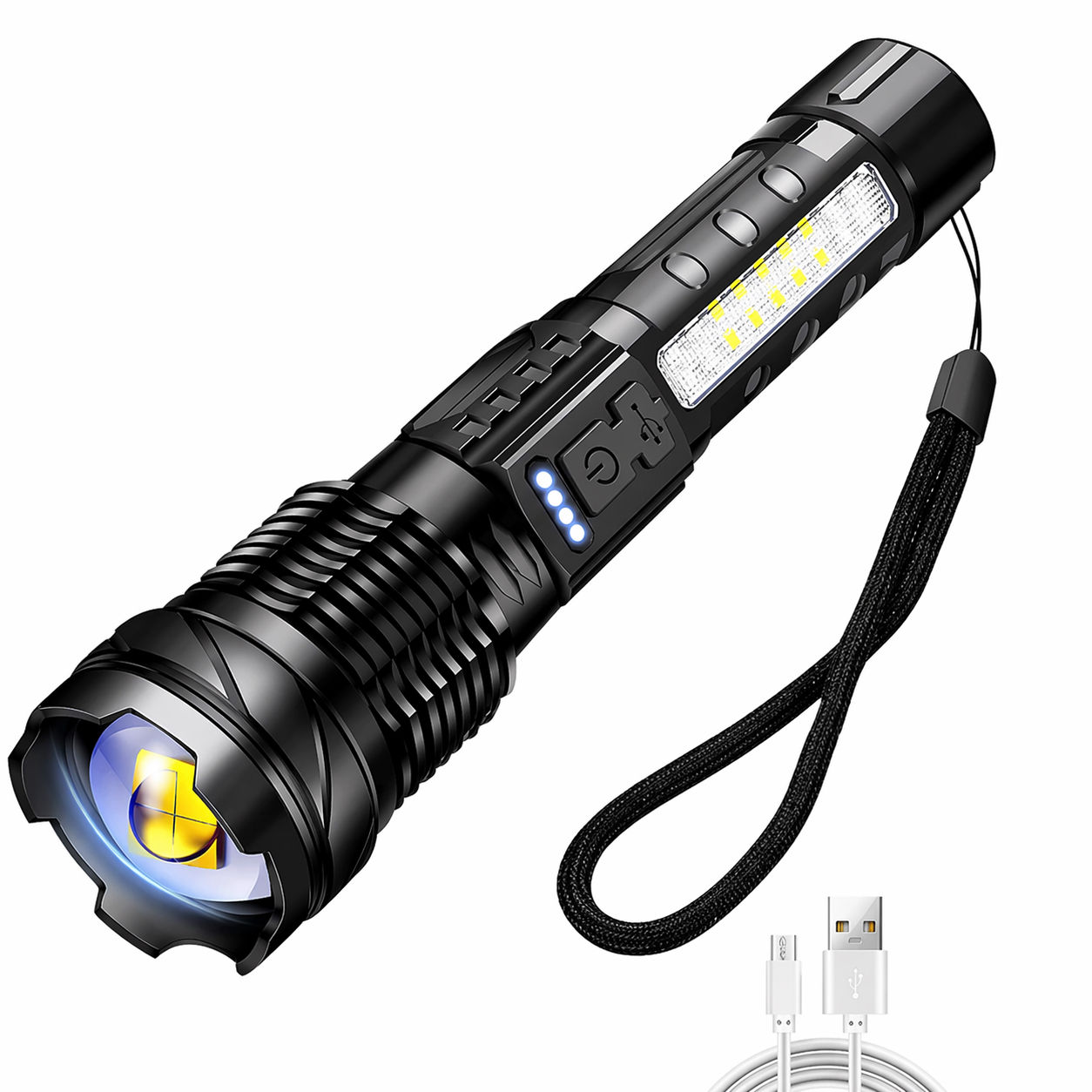 Titanium Laser Pro Flashlight