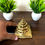 Thumbnail: Panchaloha Maha meru for home pooja 4 inch X 4 inch size