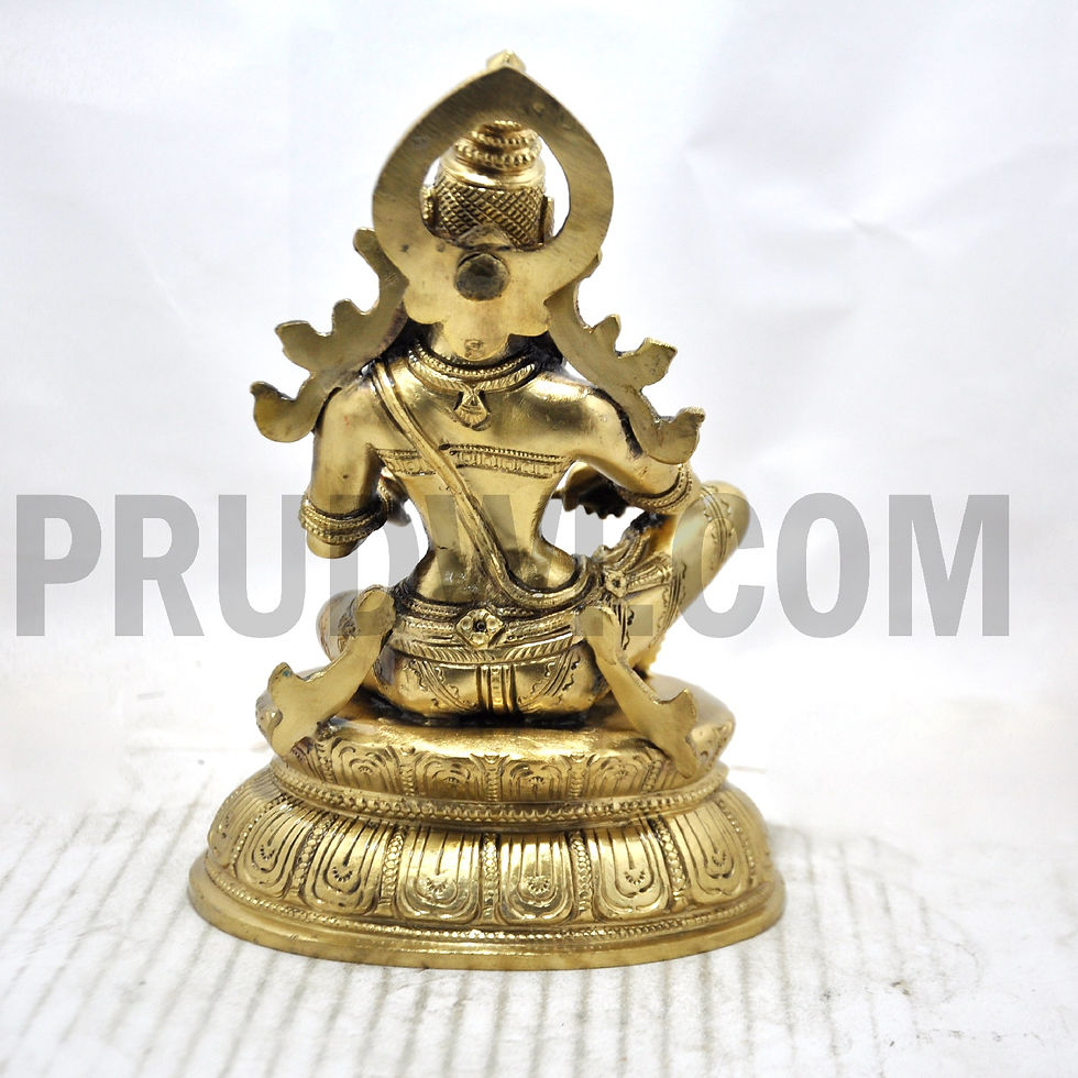 Thumbnail: Goddess Annapoorna devi bronze statue for home puja