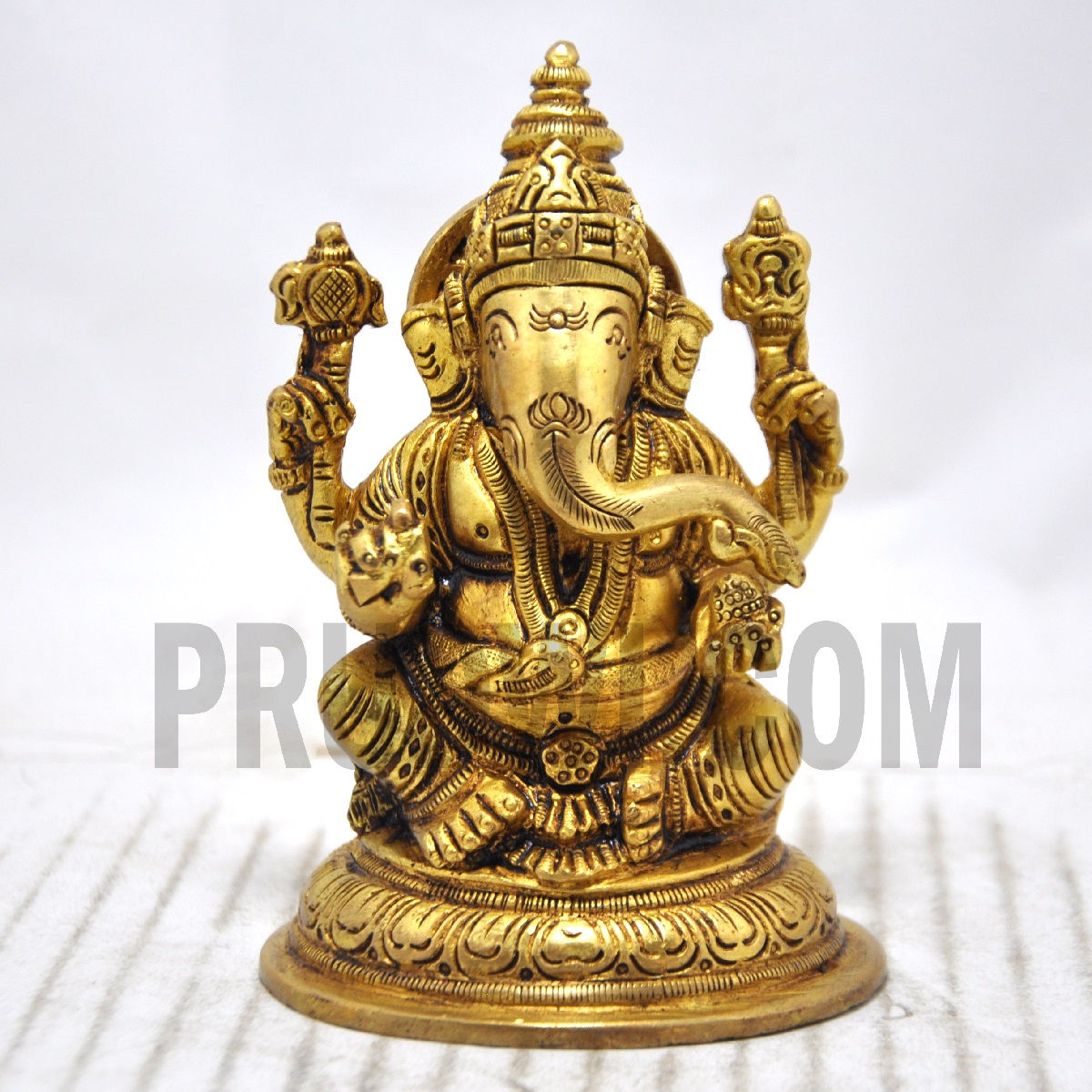 Lord ganesha brass idol for home pooja