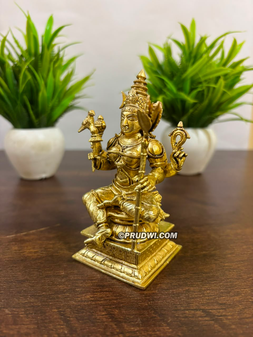 Thumbnail: Panchaloha Lalitha Tripura sundari devi idol for home pooja