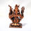 Thumbnail: Copper shiva parvati small idol for home pooja