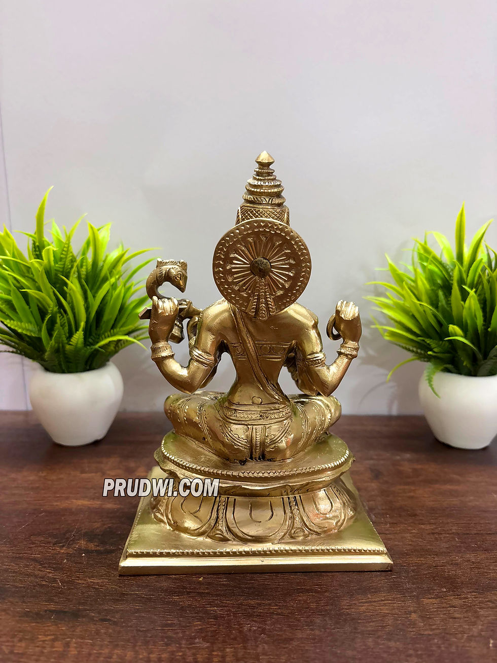 Thumbnail: Goddess Saraswati devi bronze idol for home pooja