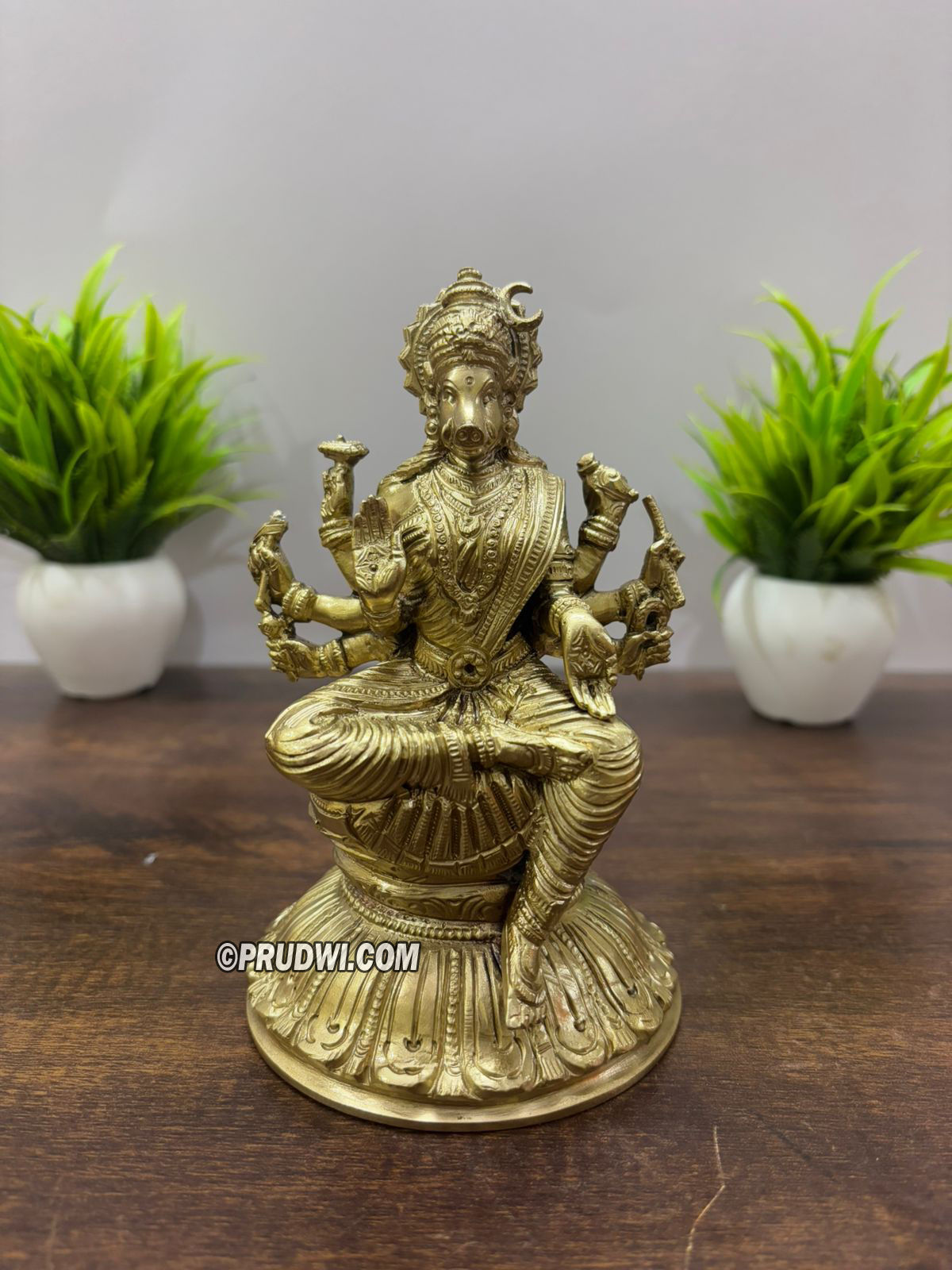 Varahi devi panchaloha bronze idol