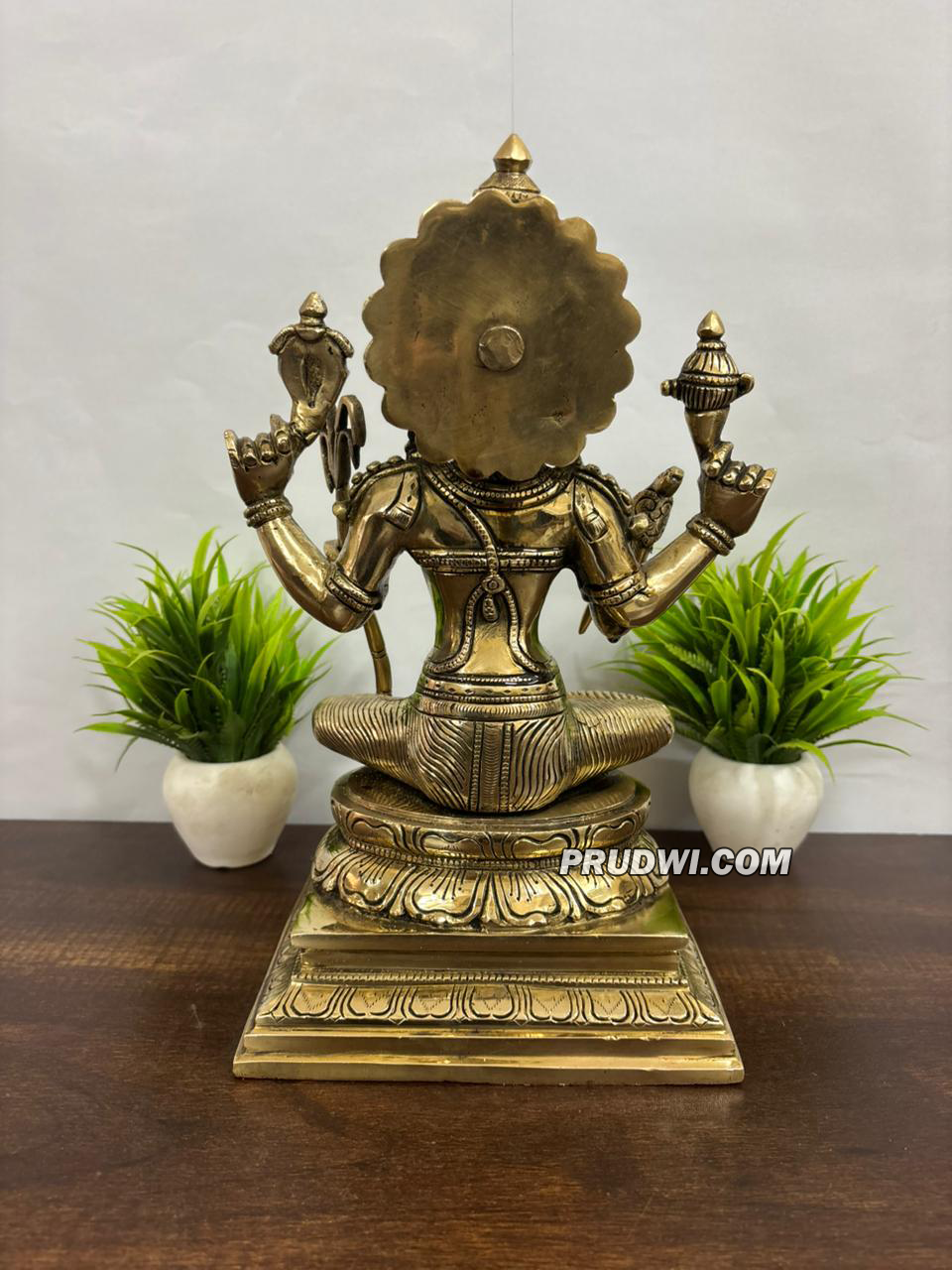 Thumbnail: Lalita Tripura sundari devi brass statue