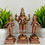 Thumbnail: Shri Marthanda Bhairava with Goddess Ganga devi and Shri Mahalasa Devi idols