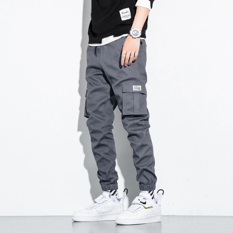 Men's Loose Fit Large Cropped Trousers