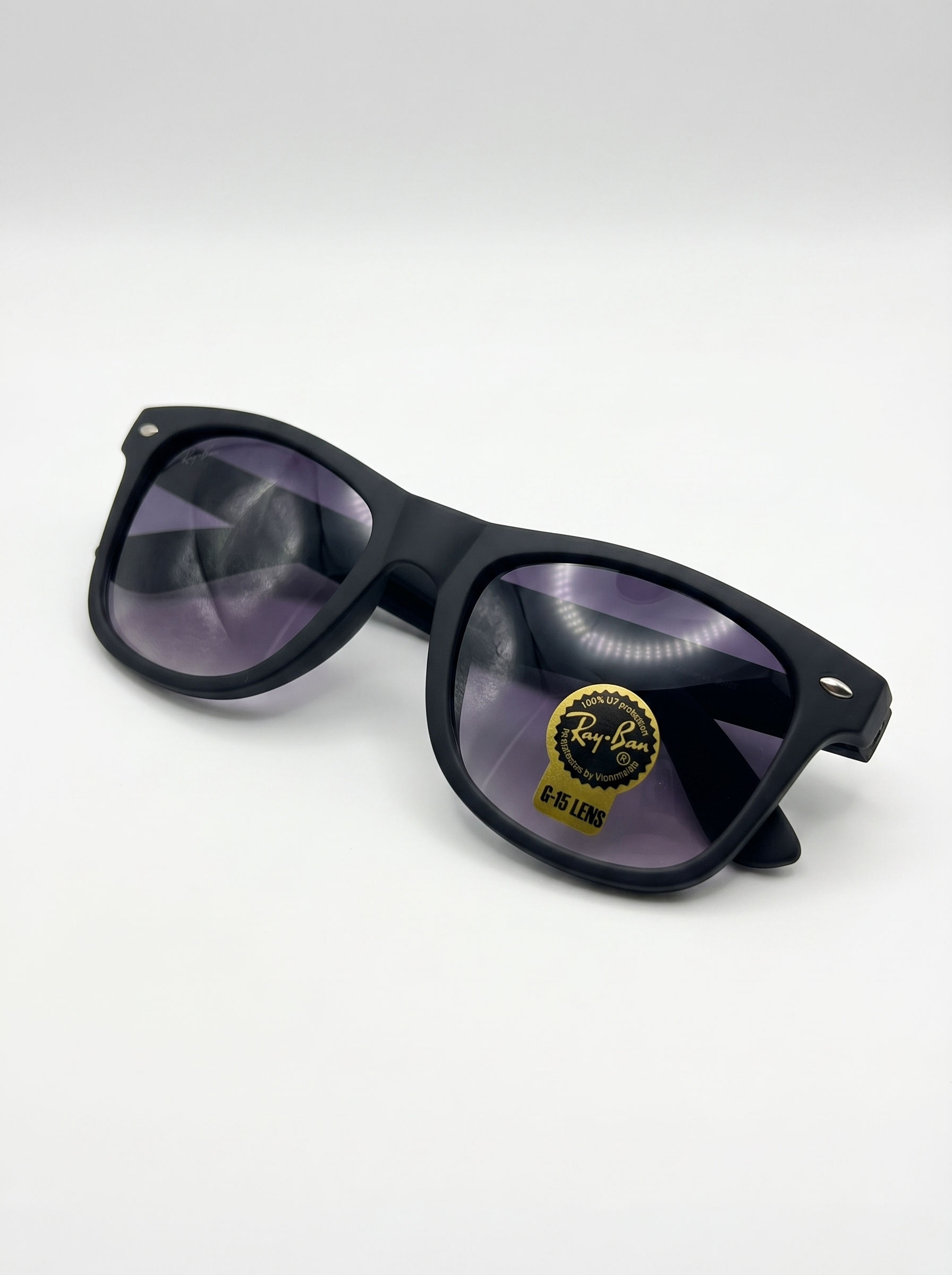 Gafas Rayban Wayfarer Negro marco mate 