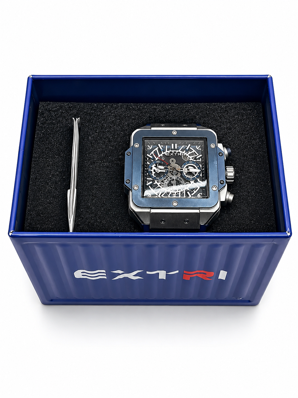 Miniatura: Reloj Hombre Extri X6097 Analogo Cronografos