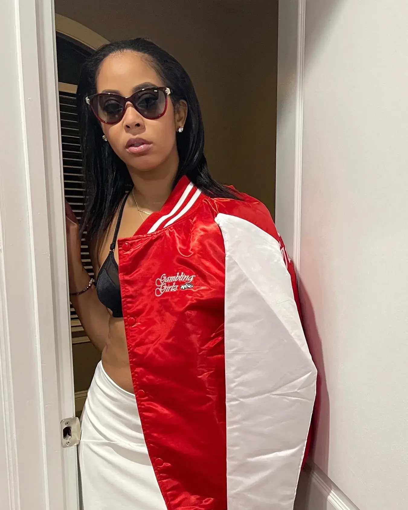 GamblingGirlz Embroidery Jacket Available 