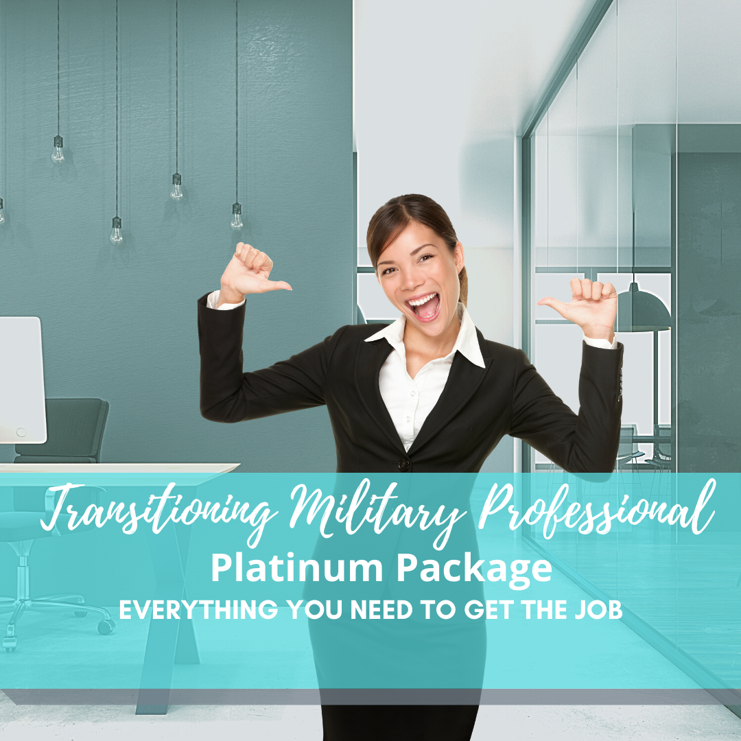 Vet-Ultimate Job Search Platinum Package: Everything you need to get the job!