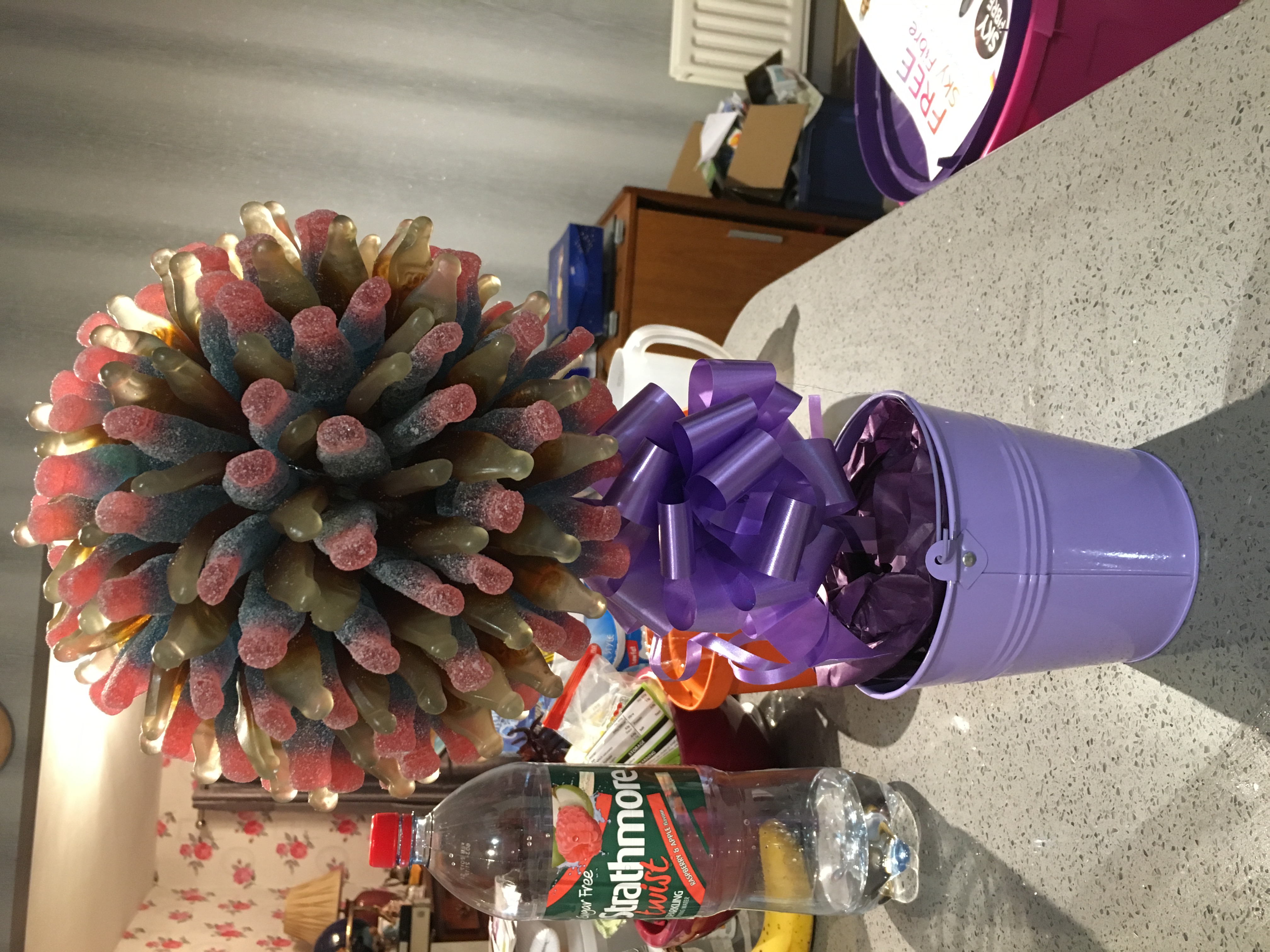 Cola And Bubblegum Bottle Tree
